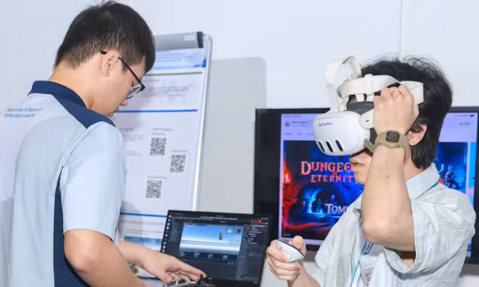Một sản phẩm trình diễn tại sự kiện Applied AI Lab Demo Day 2026 - Ảnh: KHÁNH LINH