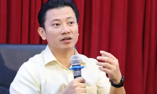 TS Trần Thế Vinh, phụ trách ngành Khoa học dữ liệu, trường ĐH Giao thông vận tải TP. HCM. Ảnh: BTC