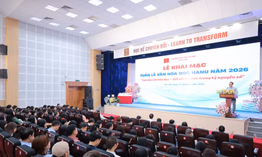 Tuần lễ Văn hóa đọc HANU 2026 