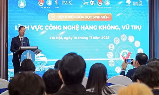 Tăng cường tìm kiếm nhân tài lĩnh vực hàng không vũ trụ trong sinh viên