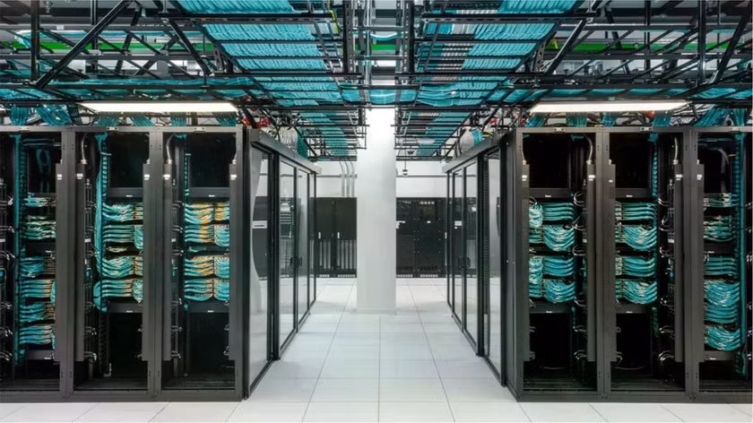 Trung tâm dữ liệu quy mô lớn, nền tảng cốt lõi của AI. Ảnh: Invidia