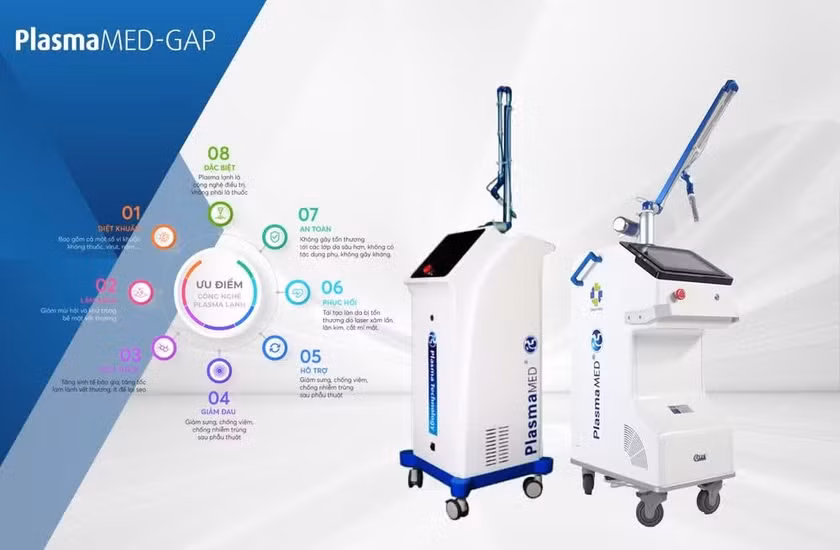 Plasma lạnh là công nghệ điều trị vết thương, giúp tăng hiệu quả kháng khuẩn, thúc đẩy tái tạo mô và rút ngắn thời gian hồi phục cho người bệnh.
