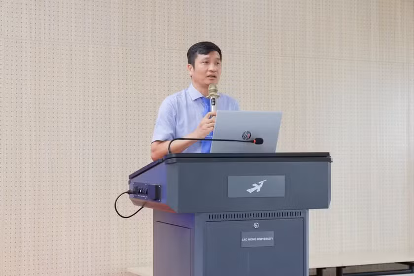 PGS.TS. Nguyễn Vũ Quỳnh, Phó Hiệu trưởng Trường Đại học Lạc Hồng. Ảnh: LHU.