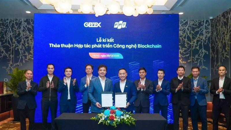 FPT và GELEX hợp tác chiến lược phát triển công nghệ Blockchain, hướng tới thị trường quốc tế