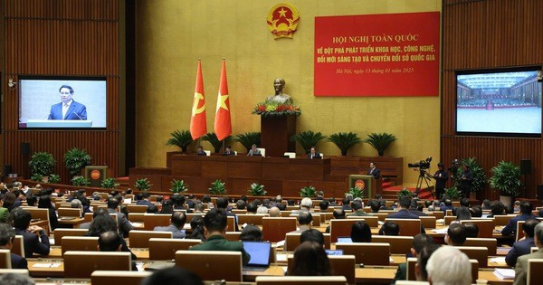 Hội nghị toàn quốc về đột phá phát triển khoa học, công nghệ, đổi mới sáng tạo và chuyển đổi số quốc gia