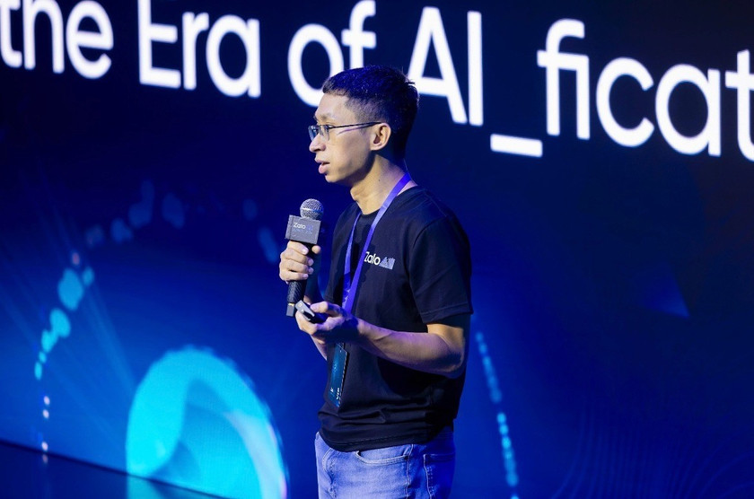 TS. Nguyễn Trường Sơn trình bày về những thách thức với việc AI hoá.