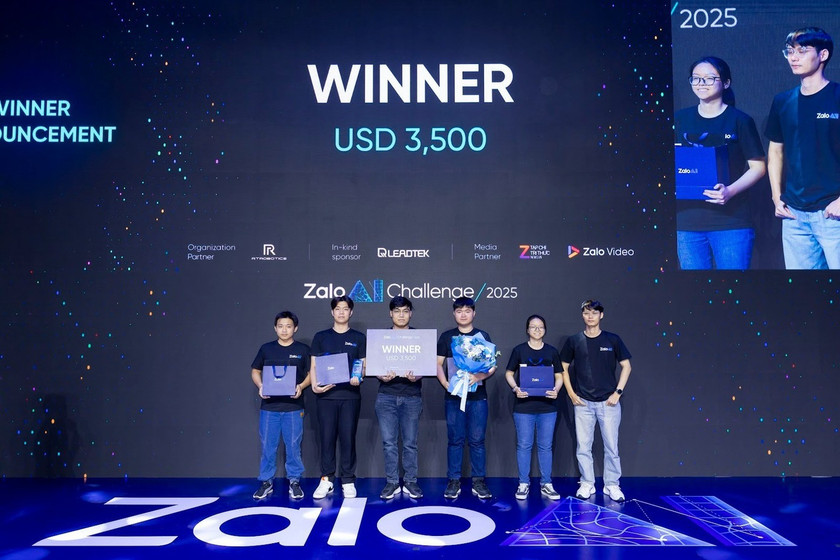 Bảng AeroEyes ghi nhận chiến thắng thuộc về đội AIO_C3A.