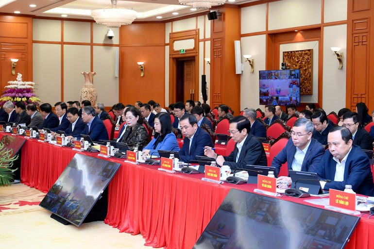 Các đại biểu tham dự hội nghị. (Ảnh ĐĂNG KHOA)