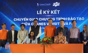 Lễ ký kết hợp tác chuyển giao chương trình đào tạo giữa Cranes Varsity và FPT