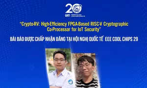 Sinh viên UIT phát triển bộ đồng xử lý mật mã RISC-V hiệu năng cao cho IoT được công bố tại Hội nghị quốc tế IEEE COOL Chips 29