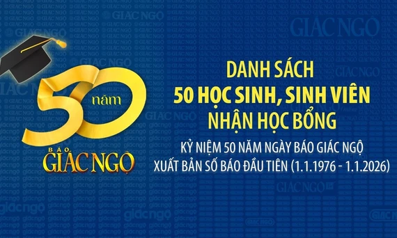 Danh sách 50 sinh viên, học sinh nhận học bổng 50 năm Báo Giác Ngộ