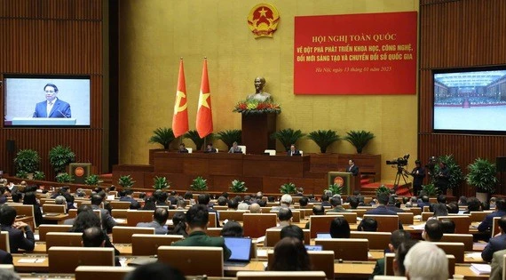 Hội nghị toàn quốc về đột phá phát triển khoa học, công nghệ, đổi mới sáng tạo và chuyển đổi số quốc gia