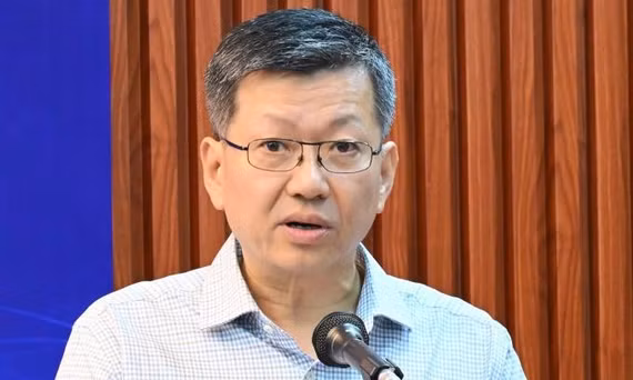 PGS. TS Phan Tiến Dũng, Trưởng ban Khoa học và Công nghệ, Viện Hàn lâm Khoa học và Công nghệ Việt Nam. Ảnh: Trọng Đạt.