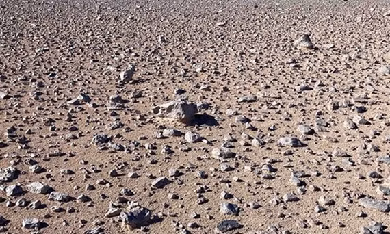 Công nghệ đã được kiểm tra trên các mẫu đất sa mạc Atacama, Chile - Ảnh: CHRISTOPHER E. CARR