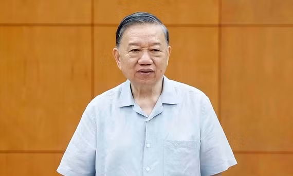 Tổng Bí thư, Chủ tịch nước Tô Lâm phát biểu tại buổi làm việc - Ảnh: TTXVN.