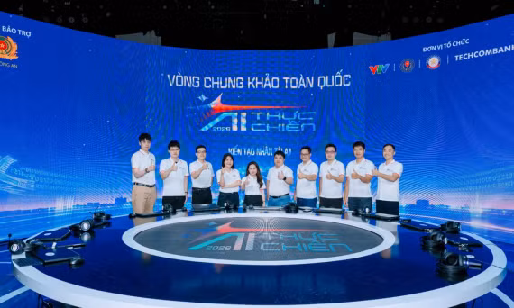 Top 100 đội thi bước vào Vòng Chung khảo "AI thực chiến 2026"