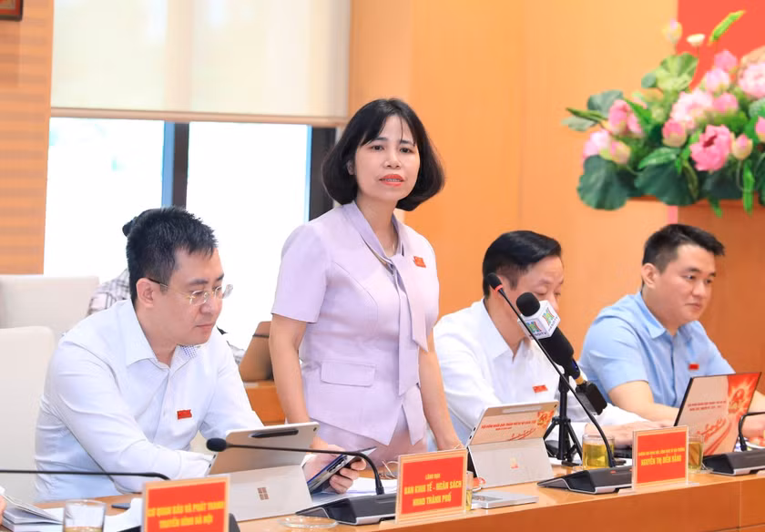 Trưởng ban Khoa học, Công nghệ và Môi trường HĐND thành phố Nguyễn Thị Diễm Hằng. Ảnh: Quang Thái