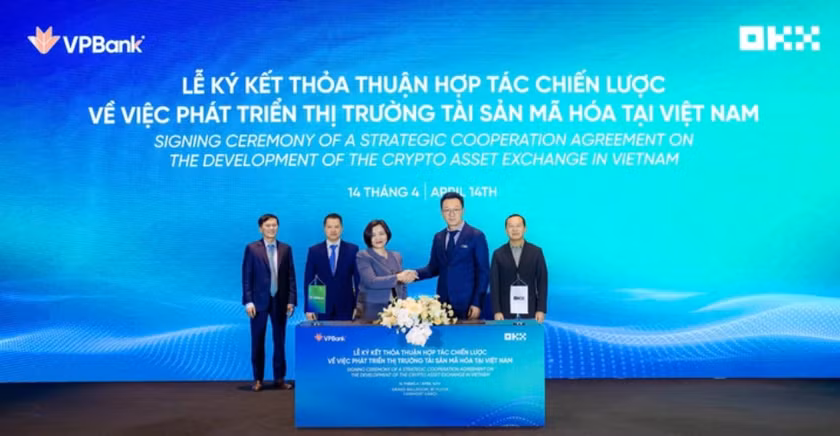OKX và VPBank hợp tác chiến lược, thúc đẩy thị trường tài sản số tại Việt Nam