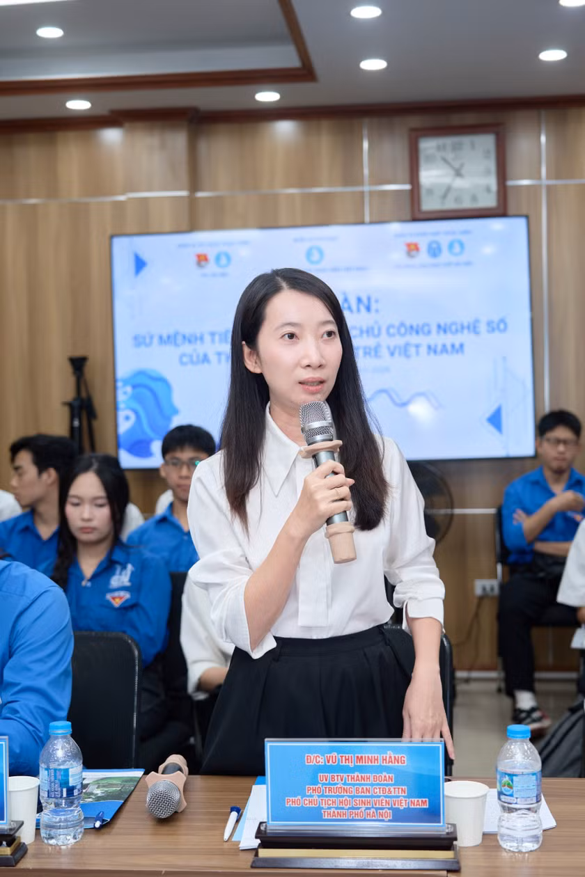 Diễn đàn “Sứ mệnh tiên phong làm chủ công nghệ số của thế hệ tri thức trẻ Việt Nam”, khơi dậy khát vọng sáng tạo, kiến tạo tương lai số – Trường Đại học Mở Hà Nội