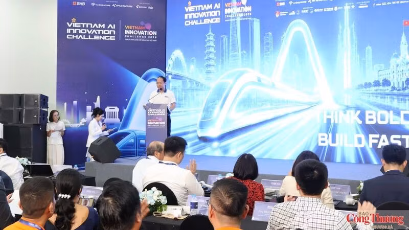 Ông Vũ Quốc Huy, Giám đốc Trung tâm Đổi mới sáng tạo Quốc gia (NIC) phát biểu bế mạc sự kiện.