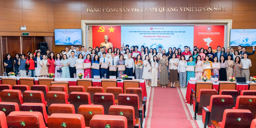 LỄ KỶ NIỆM NGÀY KHCN VÀ ĐMST VIỆT NAM, KHAI MẠC NGÀY SÁCH & VĂN HÓA ĐỌC 2026