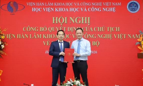 HỘI NGHỊ CÔNG BỐ CÁC QUYẾT ĐỊNH CỦA VIỆN HÀN LÂM KHOA HỌC VÀ CÔNG NGHỆ VIỆT NAM