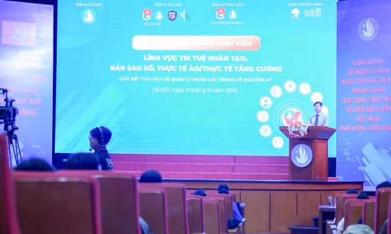 Sinh viên Việt Nam bàn về ‘Thu hút và quản lý nhân lực trong kỷ nguyên AI’