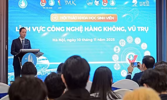 Tăng cường tìm kiếm nhân tài lĩnh vực hàng không vũ trụ trong sinh viên