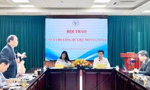 Hội thảo góp ý cho Cổng dữ liệu mở của VUSTA. Ảnh: VGP/Thu Giang