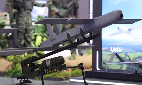 UAV cảm tử VU-C2. Ảnh: THÀNH ĐẠT