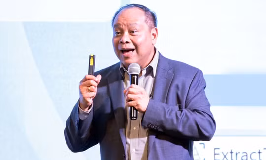 Ông Jojo Flores - đồng sáng lập Plug and Play - kỳ vọng có thể mở rộng tiếp cận với hệ sinh thái khoa học, công nghệ tại TP.HCM - Ảnh: TRỌNG NHÂN