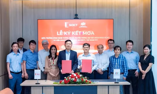 Lễ ký kết Biên bản ghi nhớ hợp tác (MOA) giữa Trường Công nghệ Thông tin và Truyền thông – Đại học Bách khoa Hà Nội và QACI.