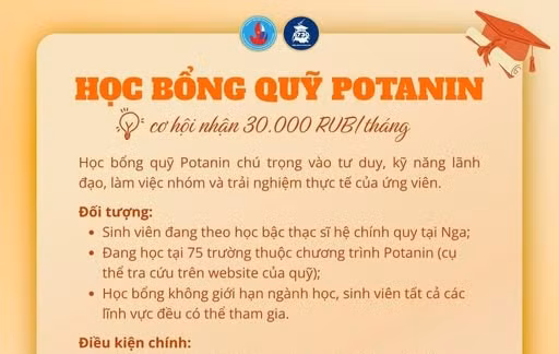 HỌC BỔNG QUỸ POTANIN